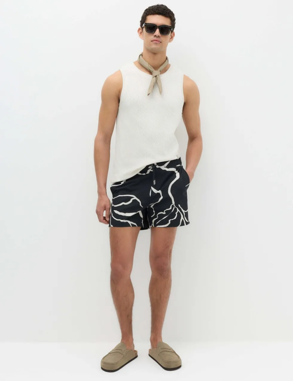 Quick Dry Floral Swim Shorts