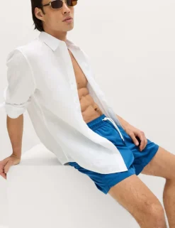 Quick Dry Plain Swim Shorts