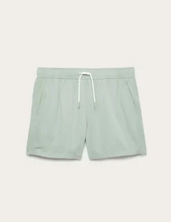 Quick Dry Plain Swim Shorts