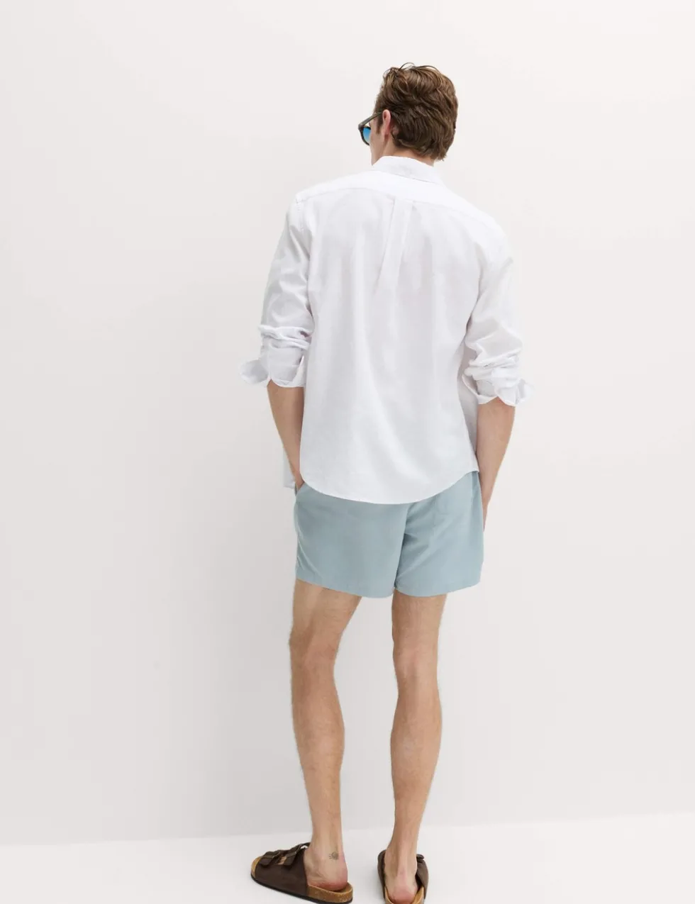 Quick Dry Plain Swim Shorts