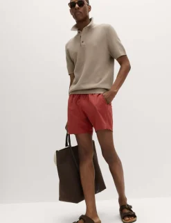 Quick Dry Plain Swim Shorts