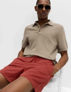 Quick Dry Plain Swim Shorts
