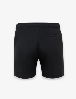 Quick Dry Pocketed Logo Graphic Swim Shorts