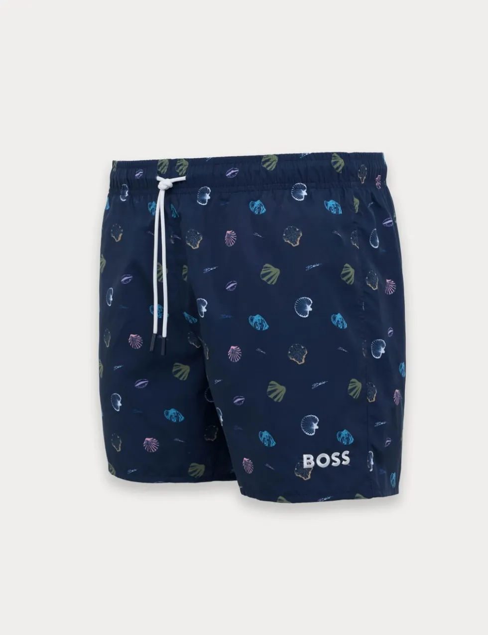 Quick Dry Pocketed Striped Swim Shorts