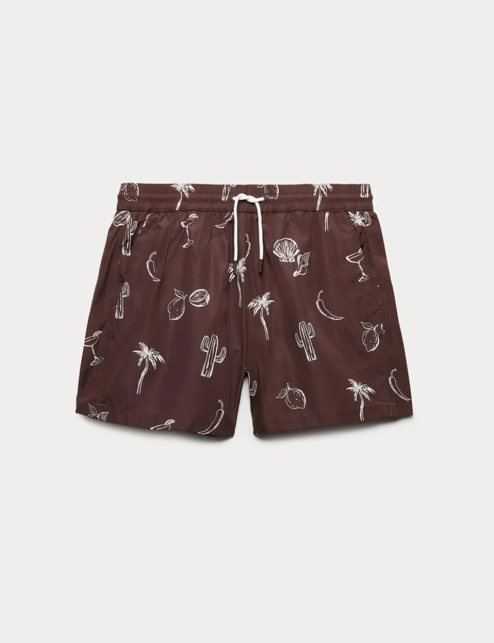 Quick Dry Printed Swim Shorts