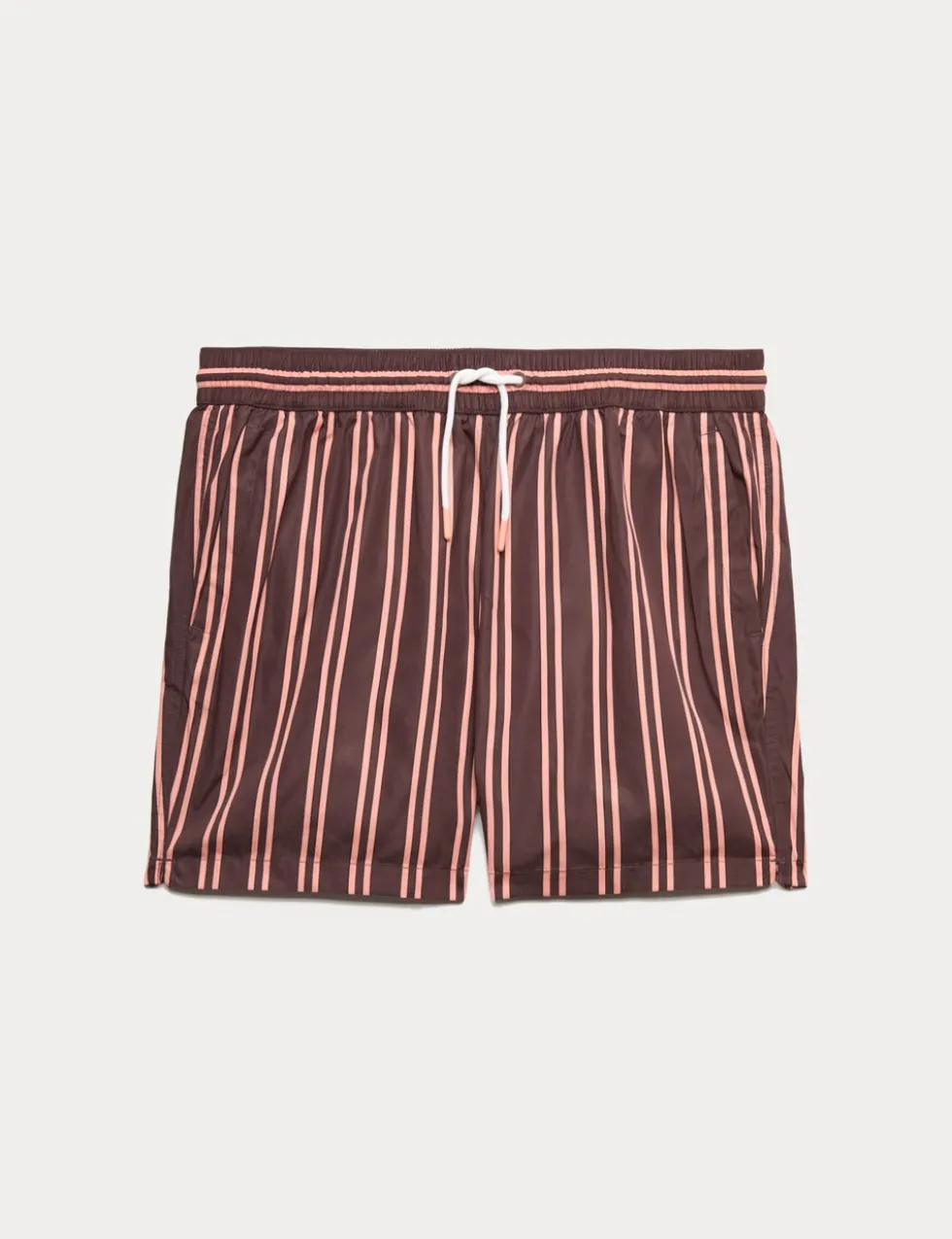 Quick Dry Striped Swim Shorts