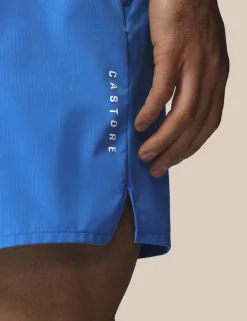 Quick Dry Zip Pocket Printed Swim Shorts
