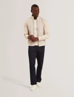 Quilted Bomber Jacket