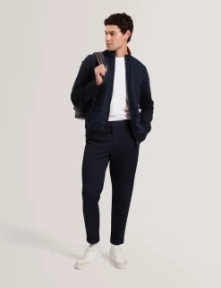 Quilted Bomber Jacket