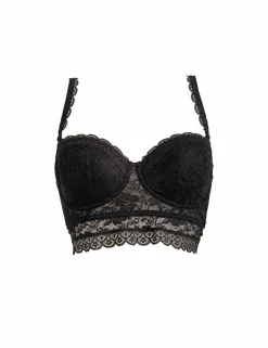 Rebel Lace Wired Longline Bra