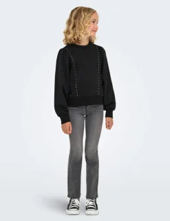 Regular Cotton Rich Flared Jeans (8-14 Yrs)