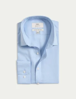 Regular Fit 2 Inch Shorter Ultimate Non Iron Twill Shirt