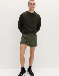 Regular Fit 5 Inch Stretch Sports Shorts