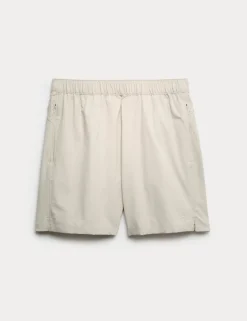 Regular Fit 7 Inch Stretch Sports Shorts