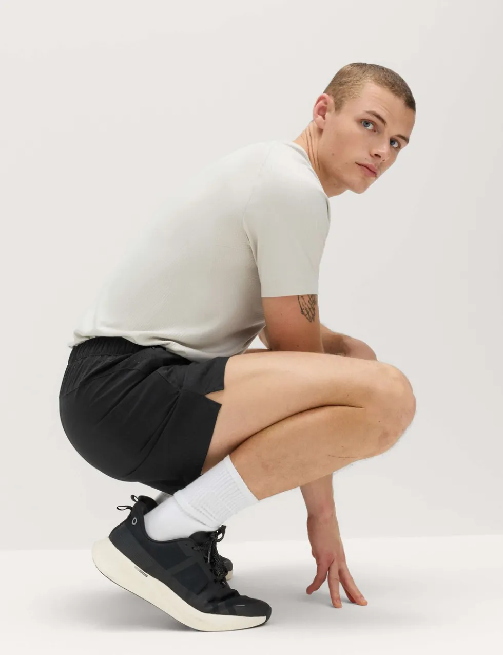 Regular Fit 5 Inch Stretch Sports Shorts