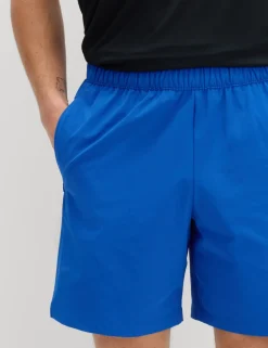 Regular Fit 7 Inch Stretch Sports Shorts