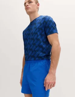 Regular Fit 5 Inch Stretch Sports Shorts