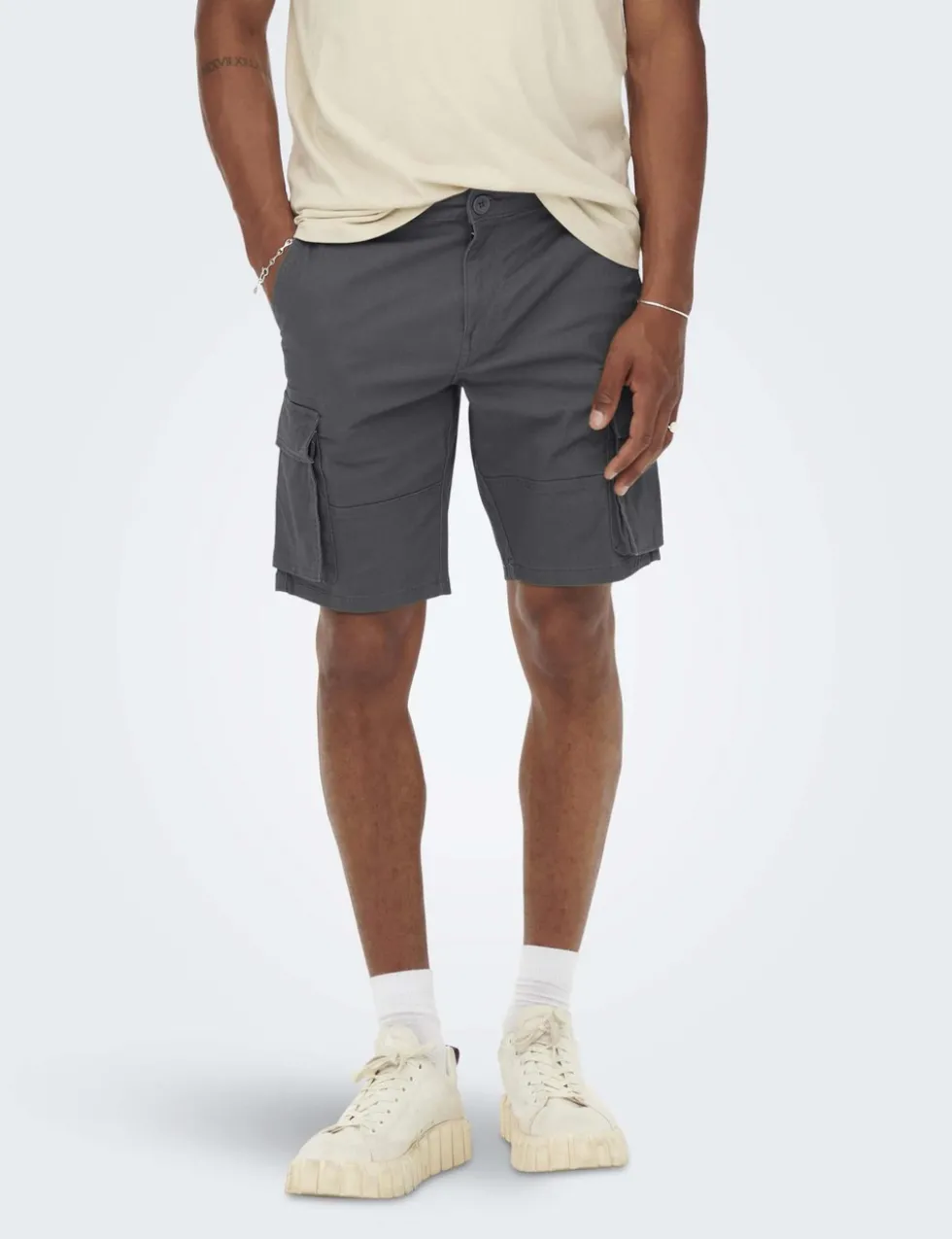 Regular Fit Cargo Shorts