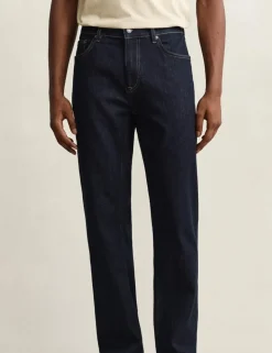 Regular Fit Clean Wash 5 Pocket Jeans