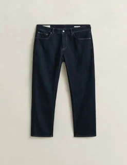 Regular Fit Clean Wash 5 Pocket Jeans