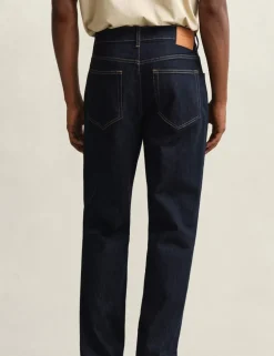 Regular Fit Clean Wash 5 Pocket Jeans