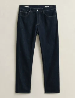 Regular Fit Clean Wash 5 Pocket Jeans