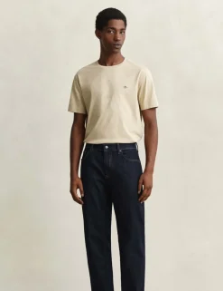 Regular Fit Clean Wash 5 Pocket Jeans