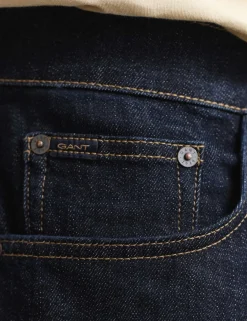 Regular Fit Clean Wash 5 Pocket Jeans