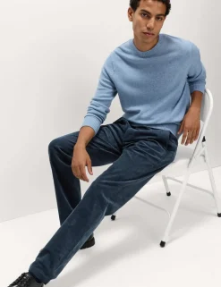 Regular Fit Corduroy Stretch Chinos
