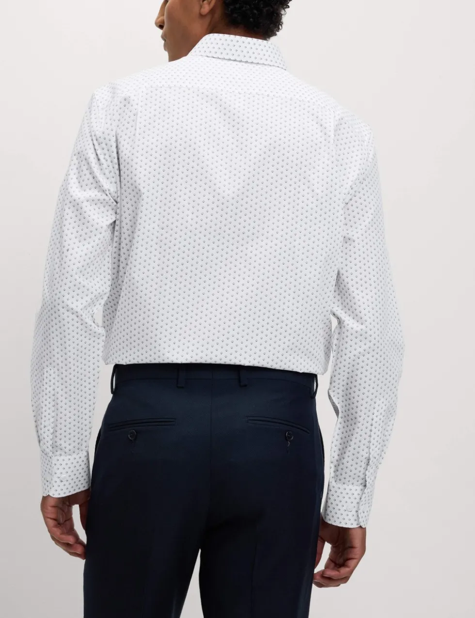 Regular Fit Cotton Blend Printed Shirt