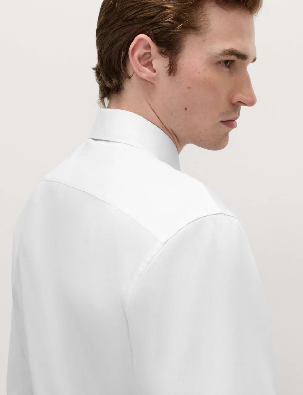 Regular Fit Cotton Blend Shirt & Tie Set