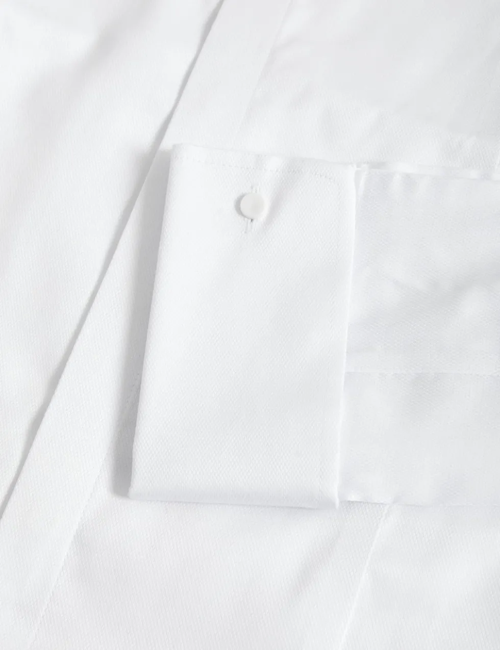 Regular Fit Cotton Dress Shirt with Bow Tie