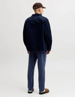 Regular Fit Cotton Linen Blend Joggers