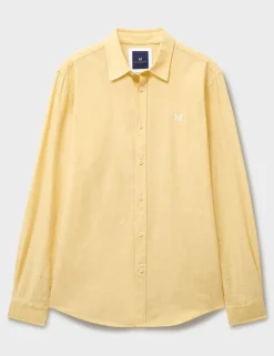 Regular Fit Cotton Linen Blend Shirt