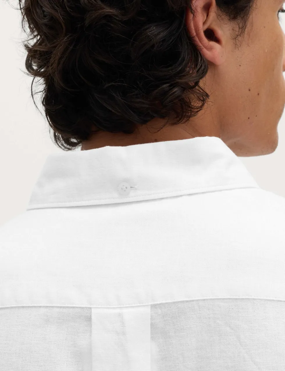 Regular Fit Cotton Linen Blend Shirt
