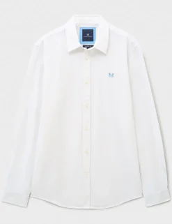 Regular Fit Cotton Linen Blend Shirt