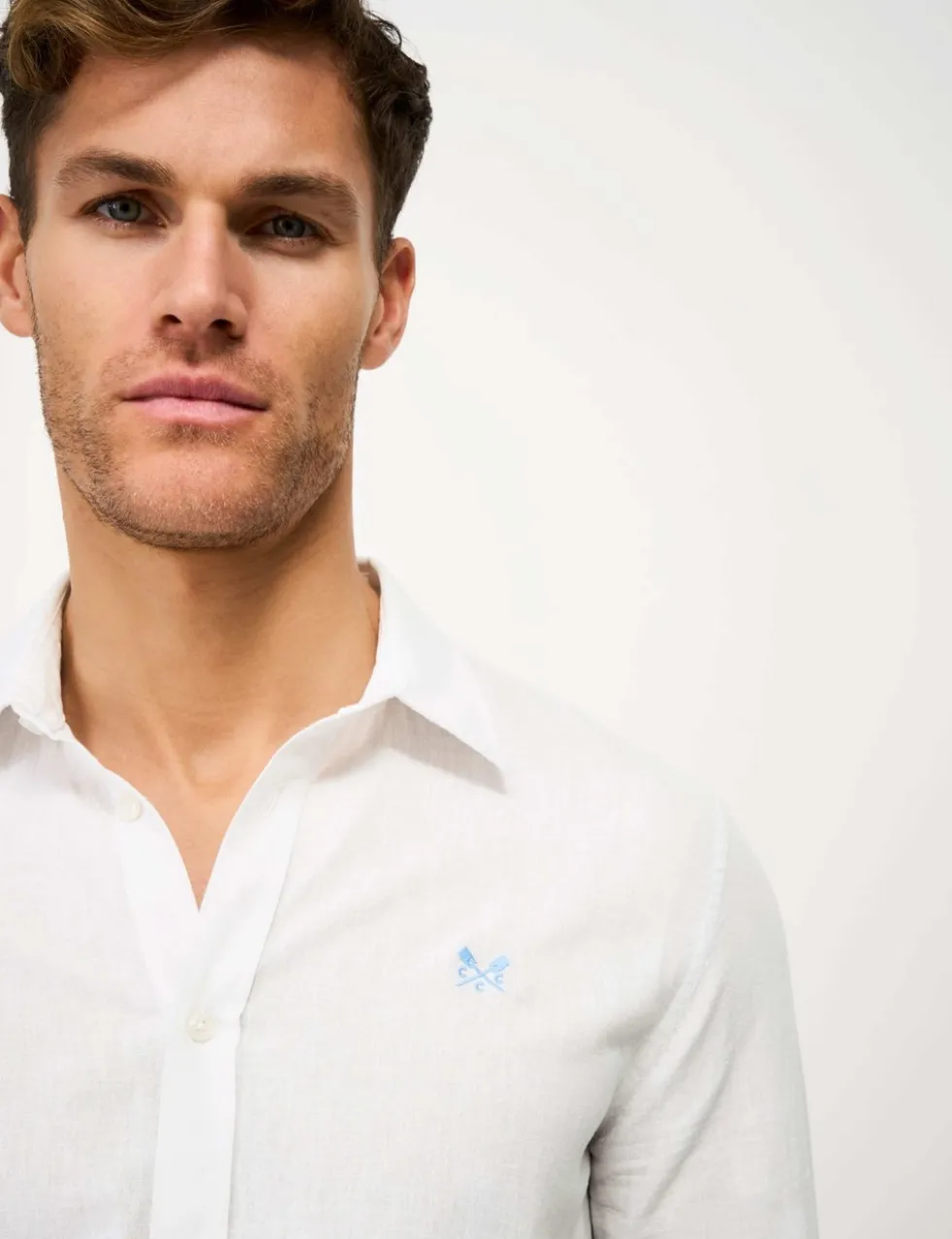 Regular Fit Cotton Linen Blend Shirt