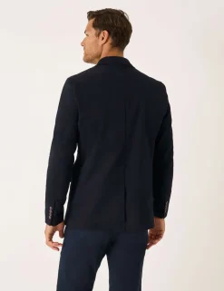 Regular Fit Cotton Rich Blazer