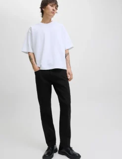 Regular Fit Cotton Rich Jeans