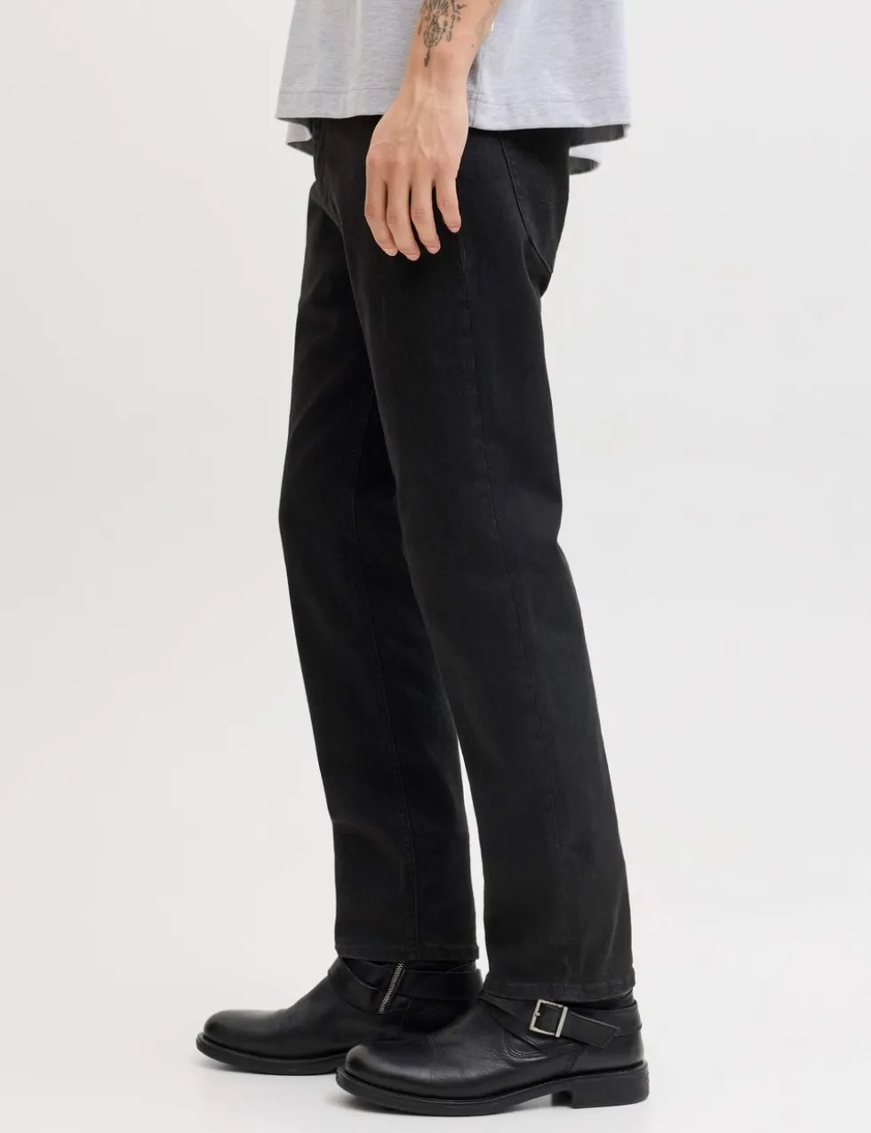 Regular Fit Cotton Rich Jeans