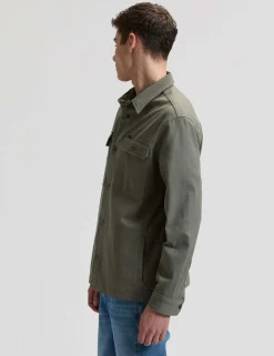 Regular Fit Cotton Rich Overshirt