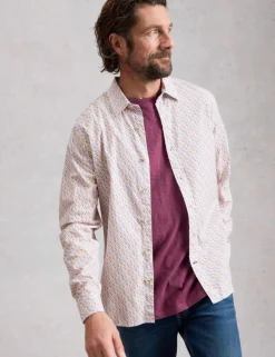 Regular Fit Cotton Rich Shirt