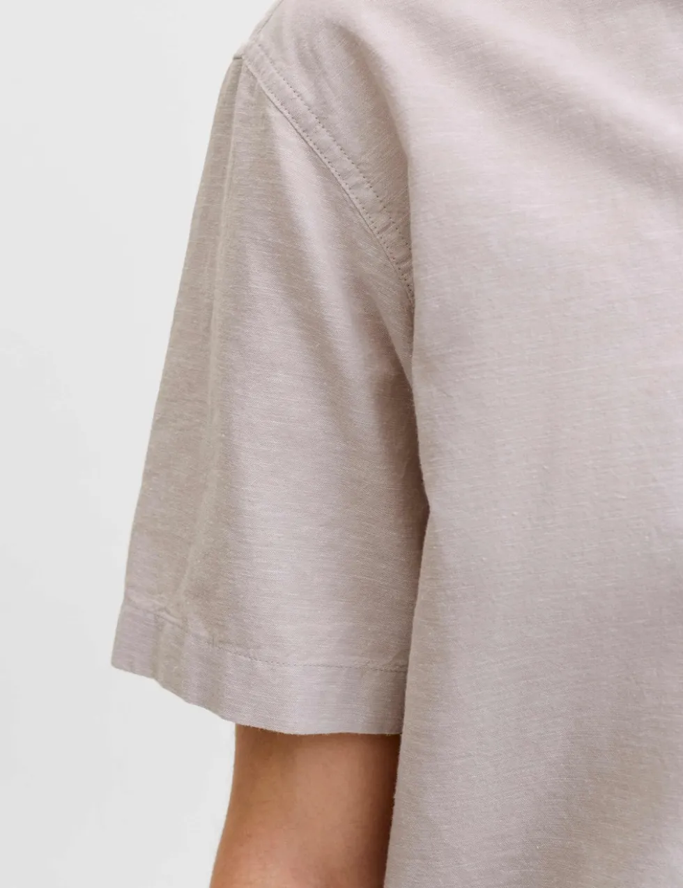 Regular Fit Cotton Rich Short Sleeve Shirt