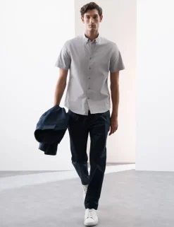 Regular Fit Cotton Stretch 360 Flex Shirt