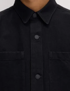 Regular Fit Denim Overshirt
