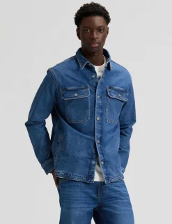 Regular Fit Denim Overshirt