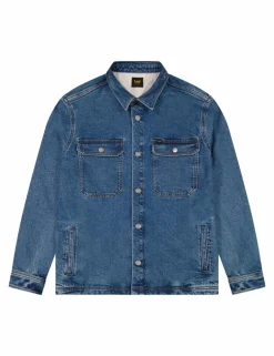 Regular Fit Denim Overshirt