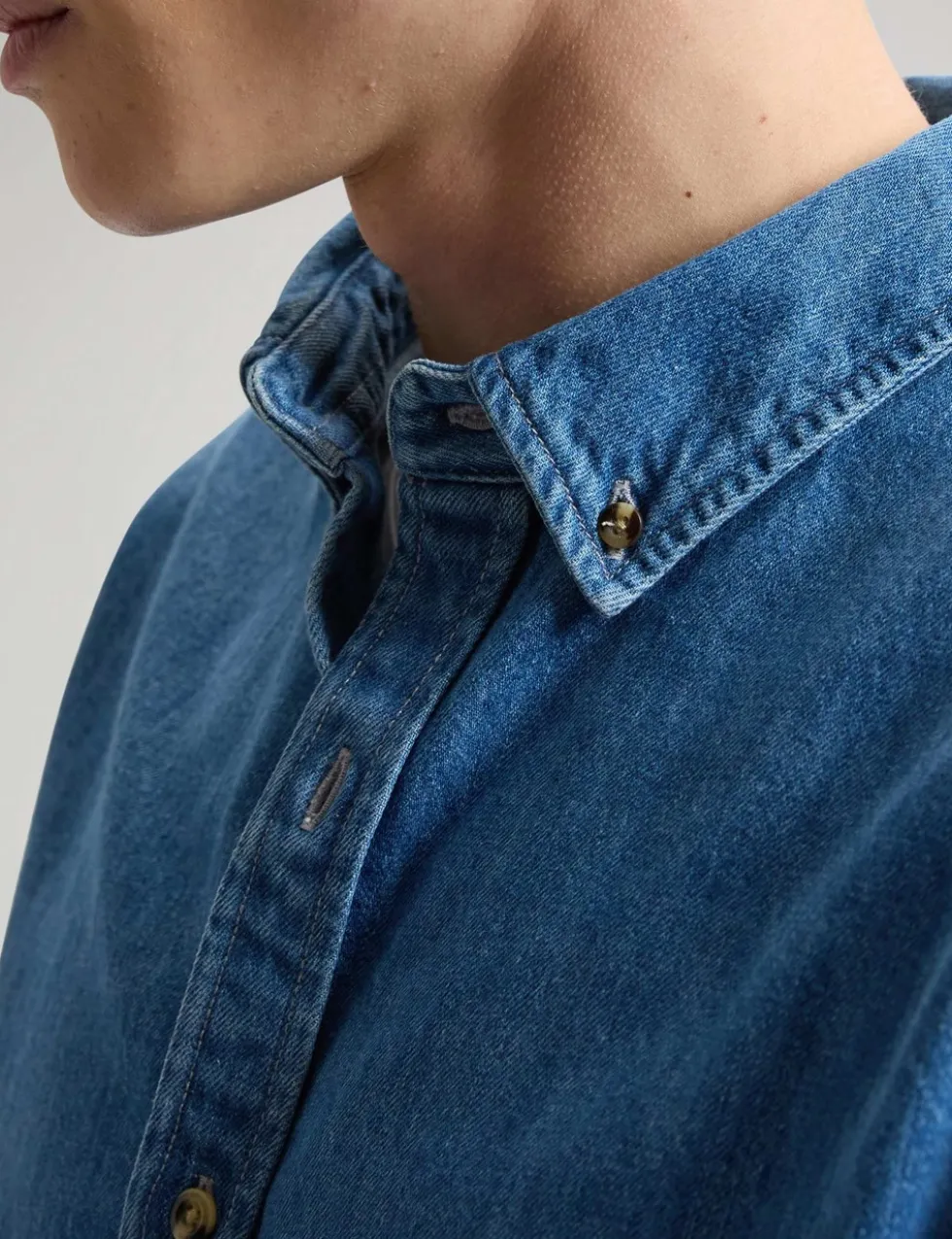 Regular Fit Denim Shirt