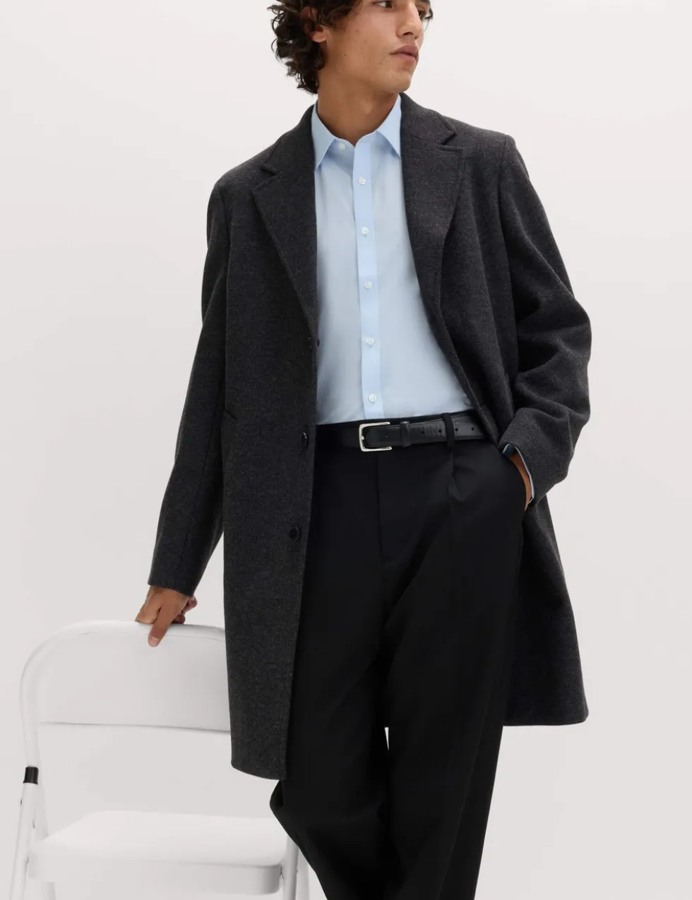Regular Fit Easy Iron Cotton Blend Shirt