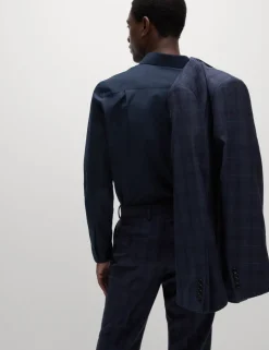 Regular Fit Easy Iron Cotton Blend Shirt